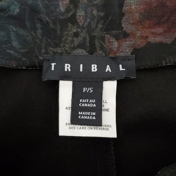 Tribal Leggings Floral Tapestry Print Small - Picture 5 of 8